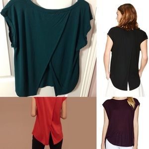 Aritzia Wilfred Anvers T-Shirt in turquoise